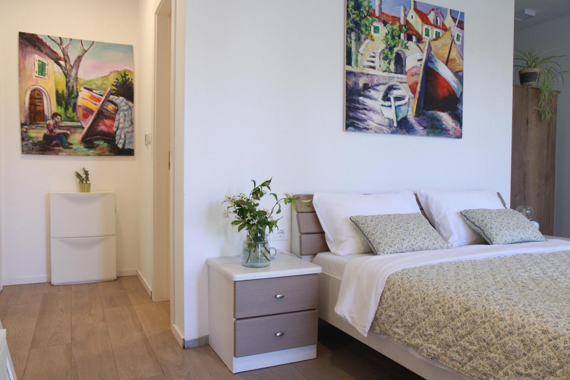 Studio Apartment Rosa Krk Krk Town Luaran gambar