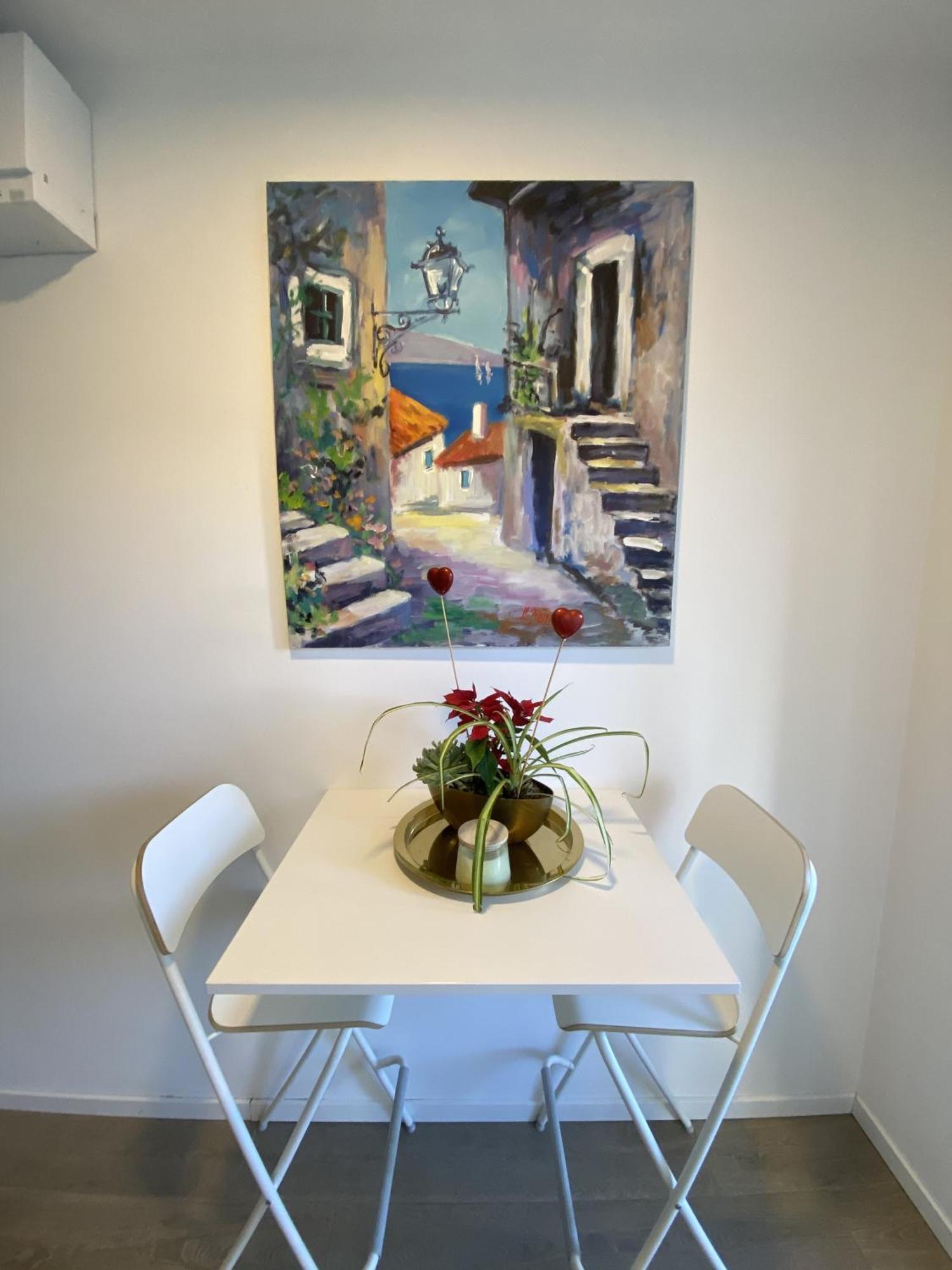Studio Apartment Rosa Krk Krk Town Luaran gambar