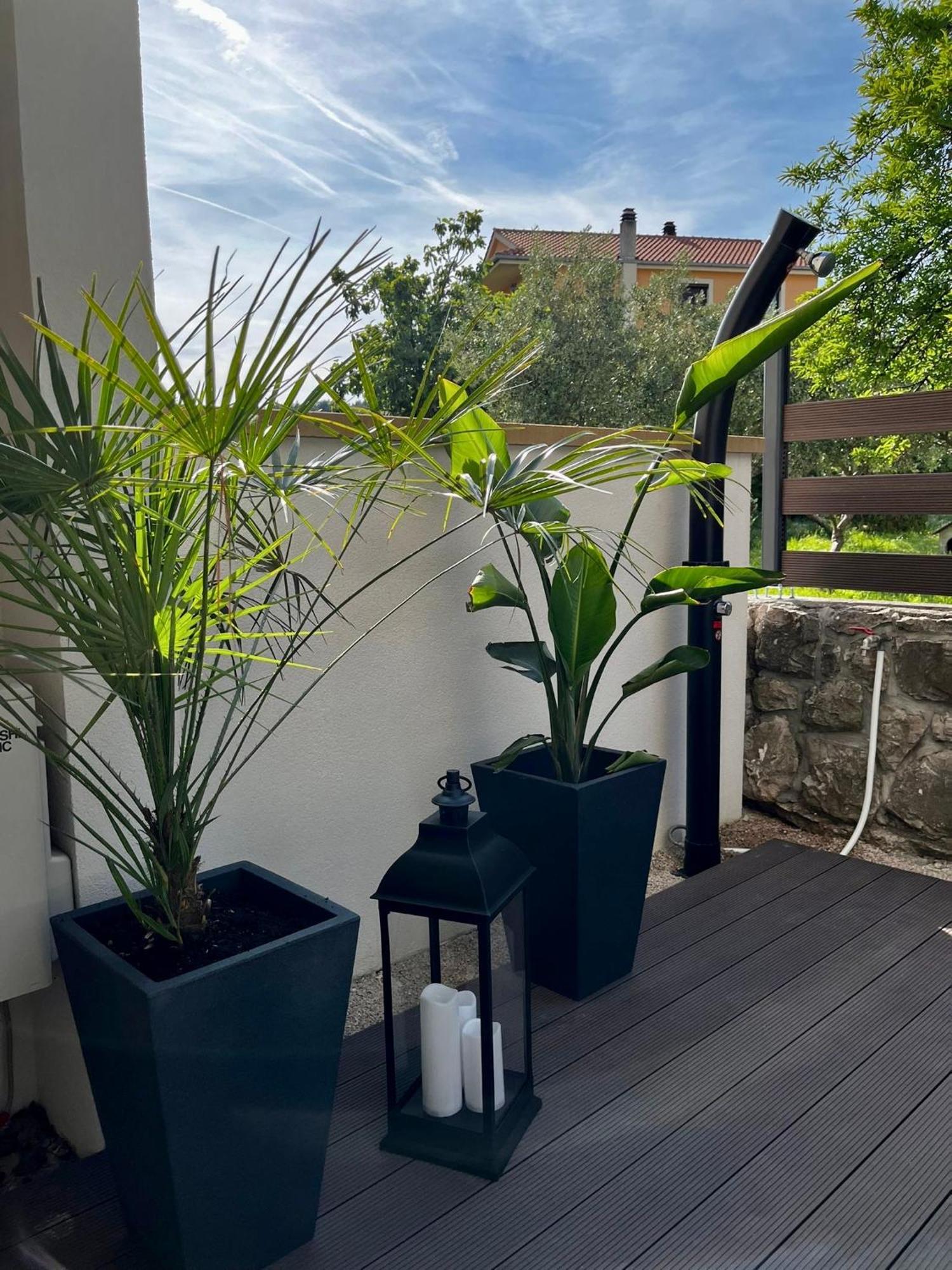 Studio Apartment Rosa Krk Krk Town Luaran gambar